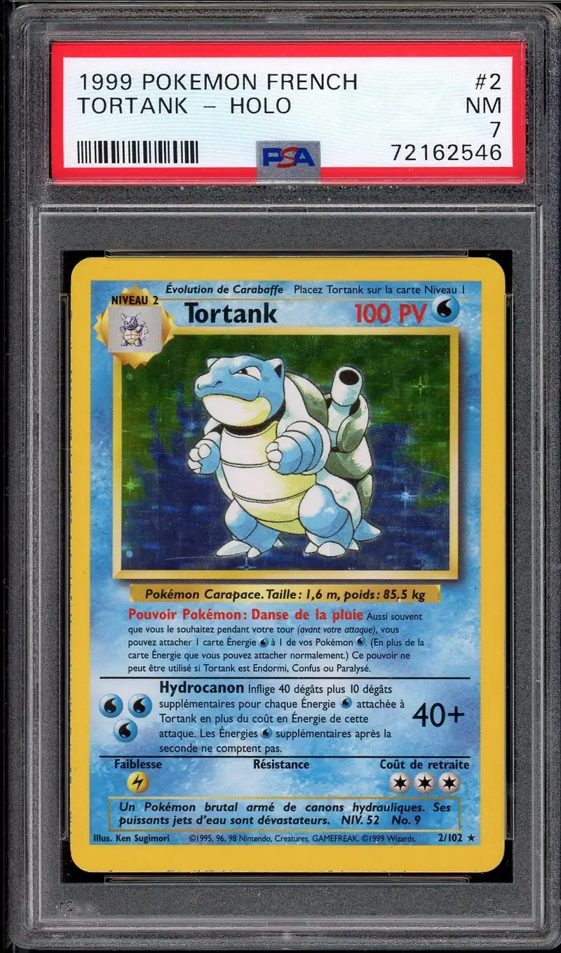 PSA 7 Tortank Holo