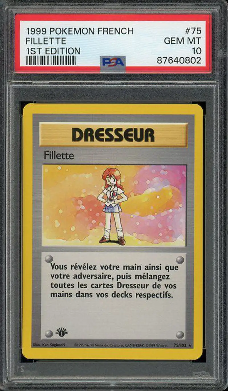 PSA 10 Fillette