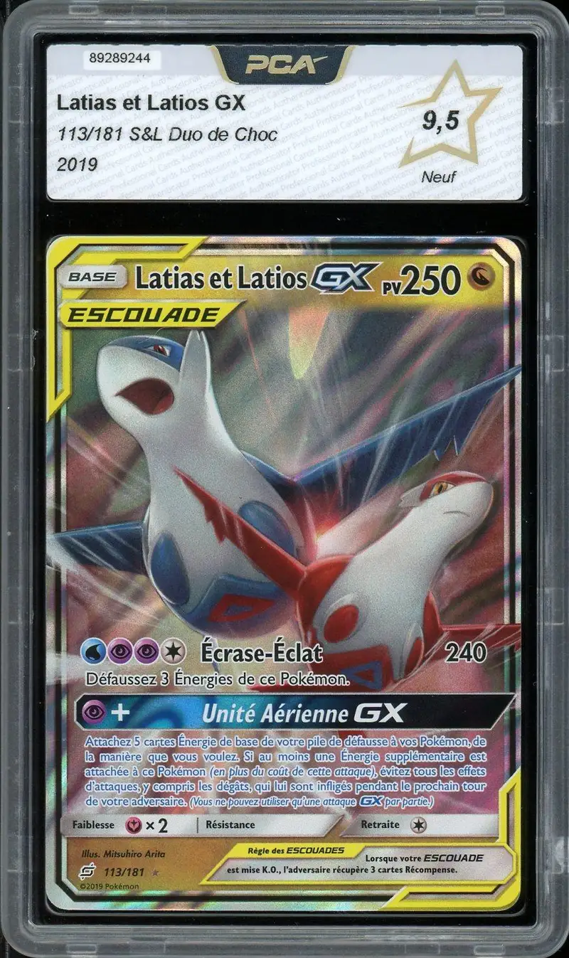 PCA 9.5 Latias et Latios Gx