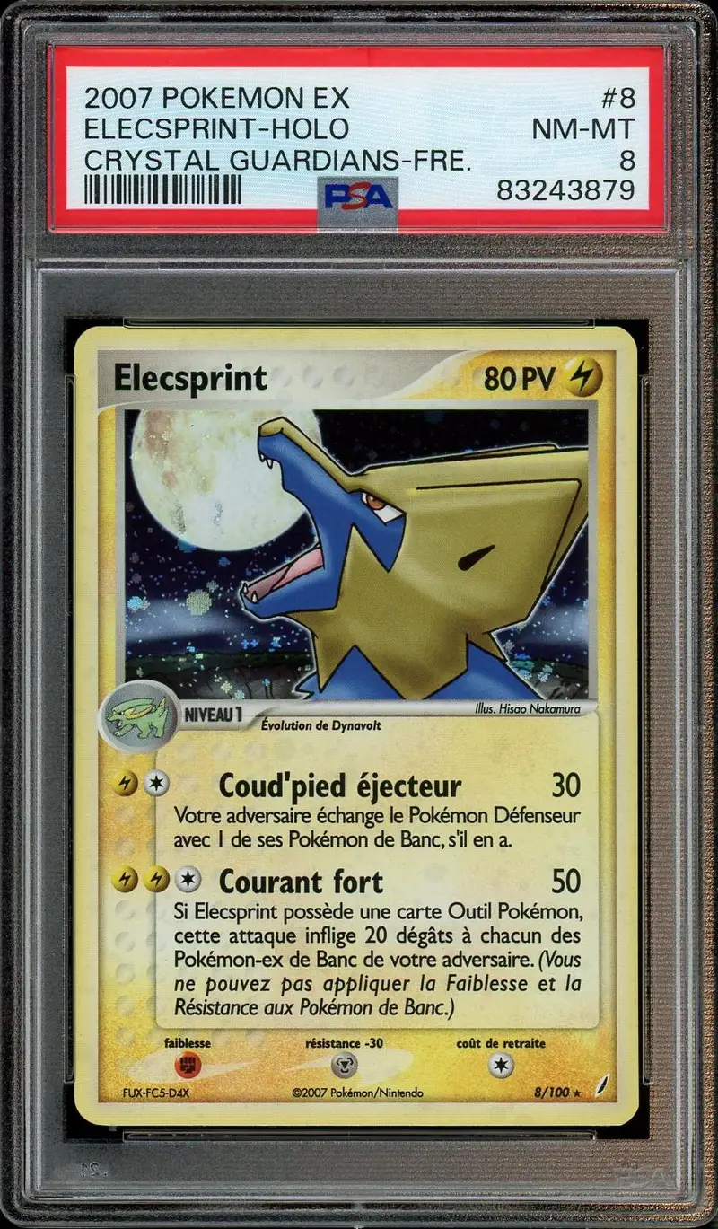PSA 8 Elecsprint Holo