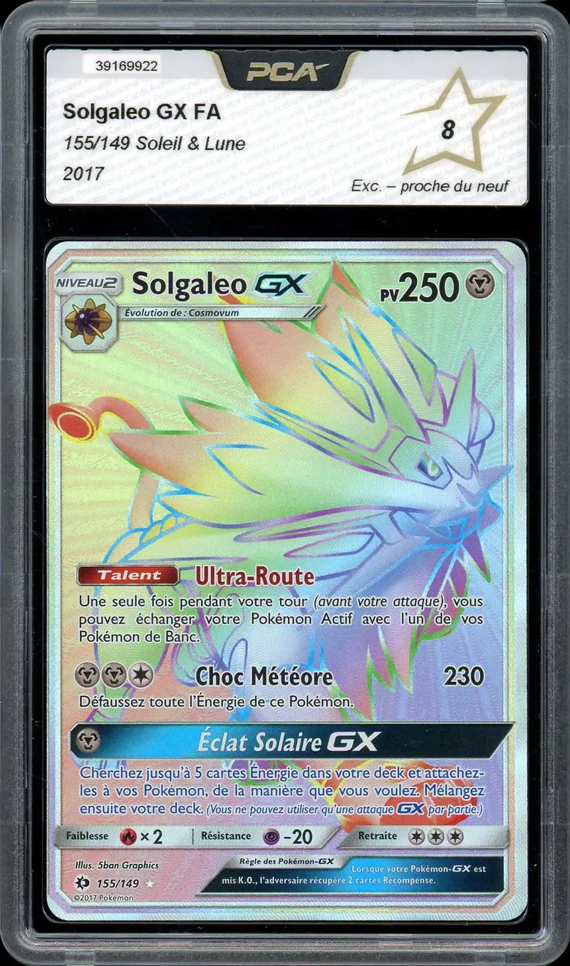 PCA 8 Solgaleo Gx Rainbow