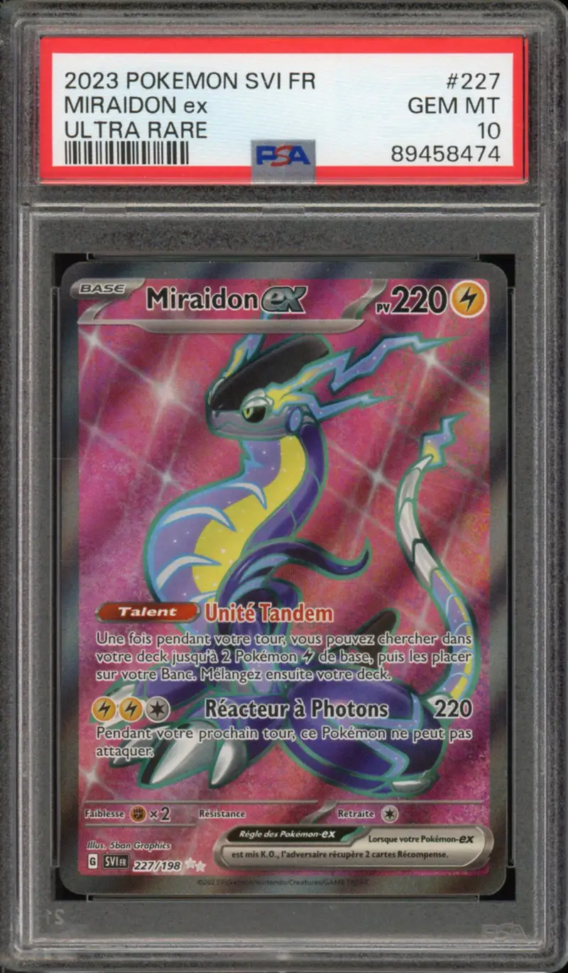 PSA 10 Miraidon Ex