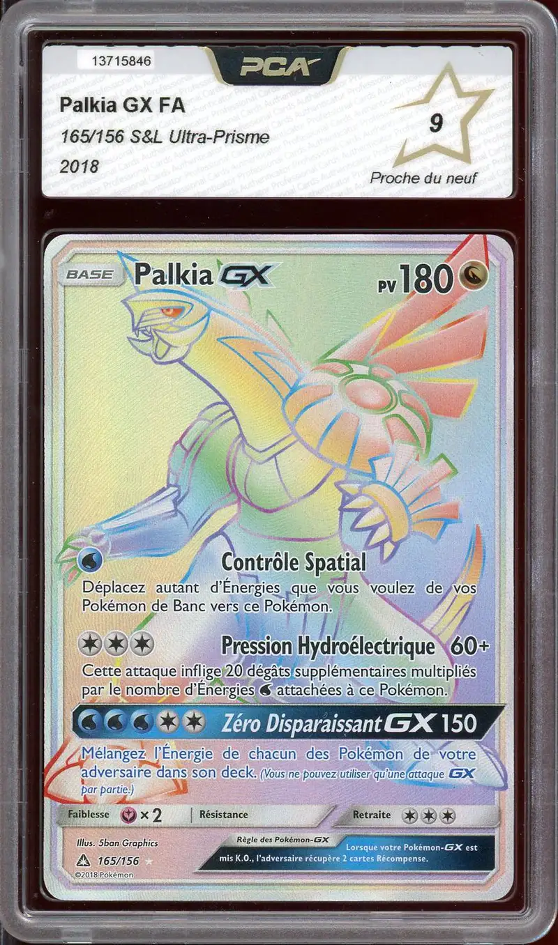 PCA 9 Palkia Gx Rainbow