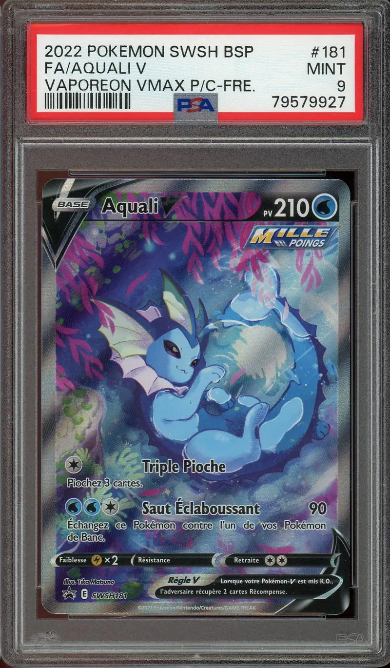 PSA 9 Aquali V