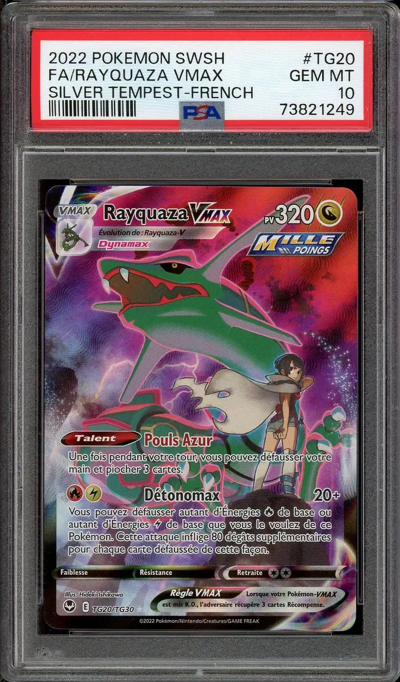 PSA 10 Rayquaza VMax