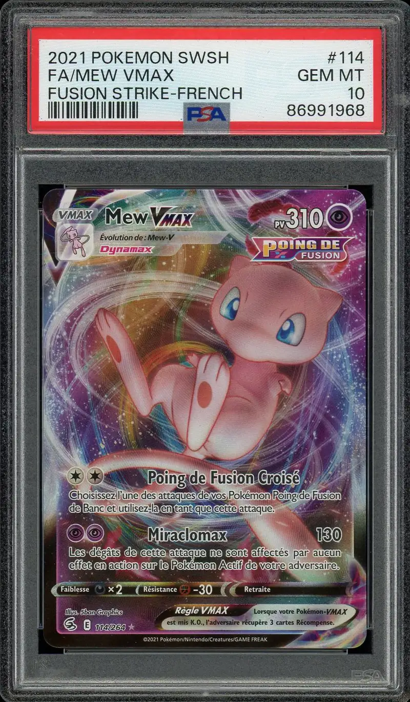 PSA 10 Mew VMax