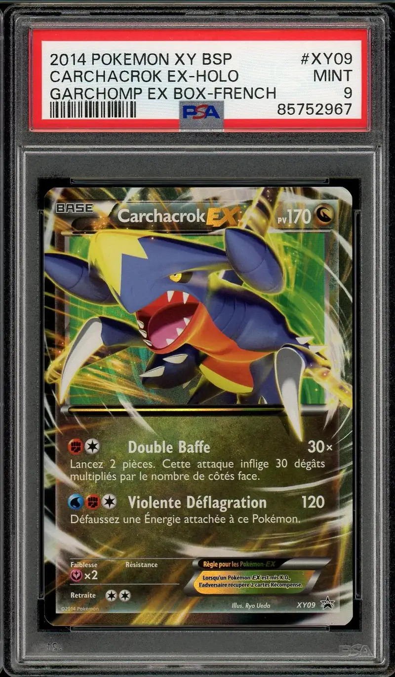PSA 9 Carchacrok Ex