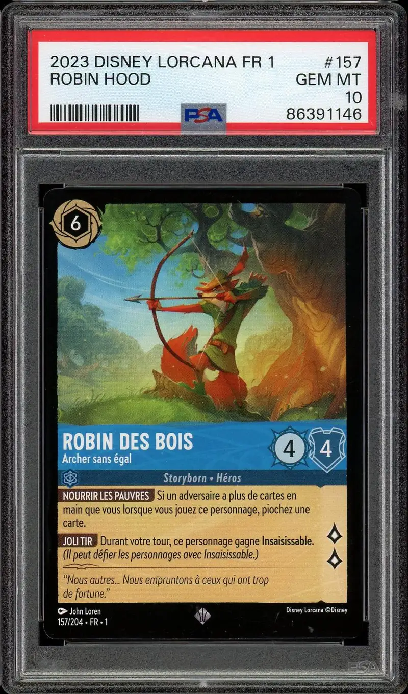 PSA 10 Robin des Bois