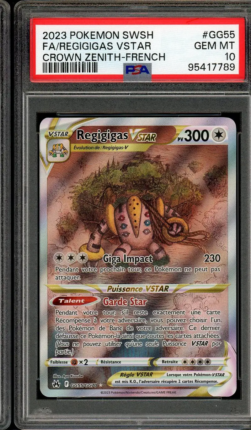 PSA 10 Regigigas VStar