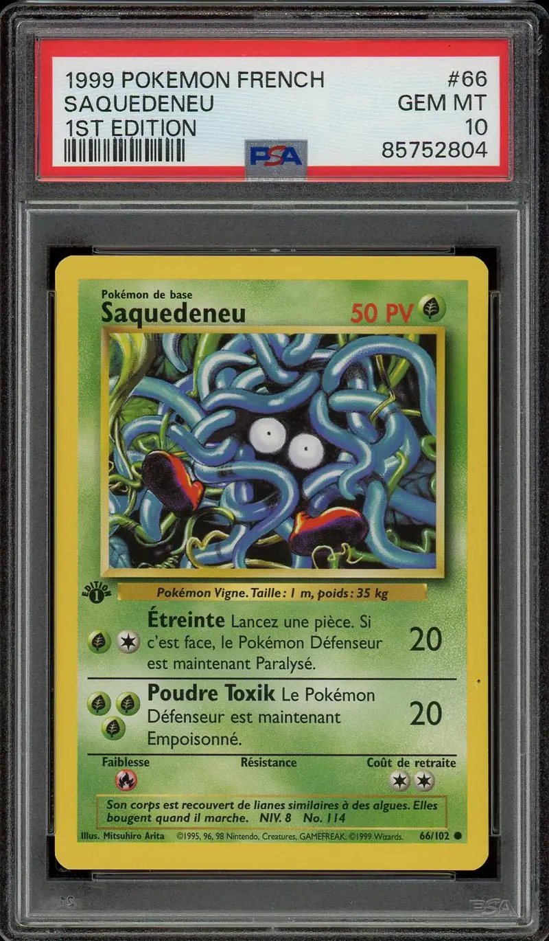 PSA 10 Saquedeneu