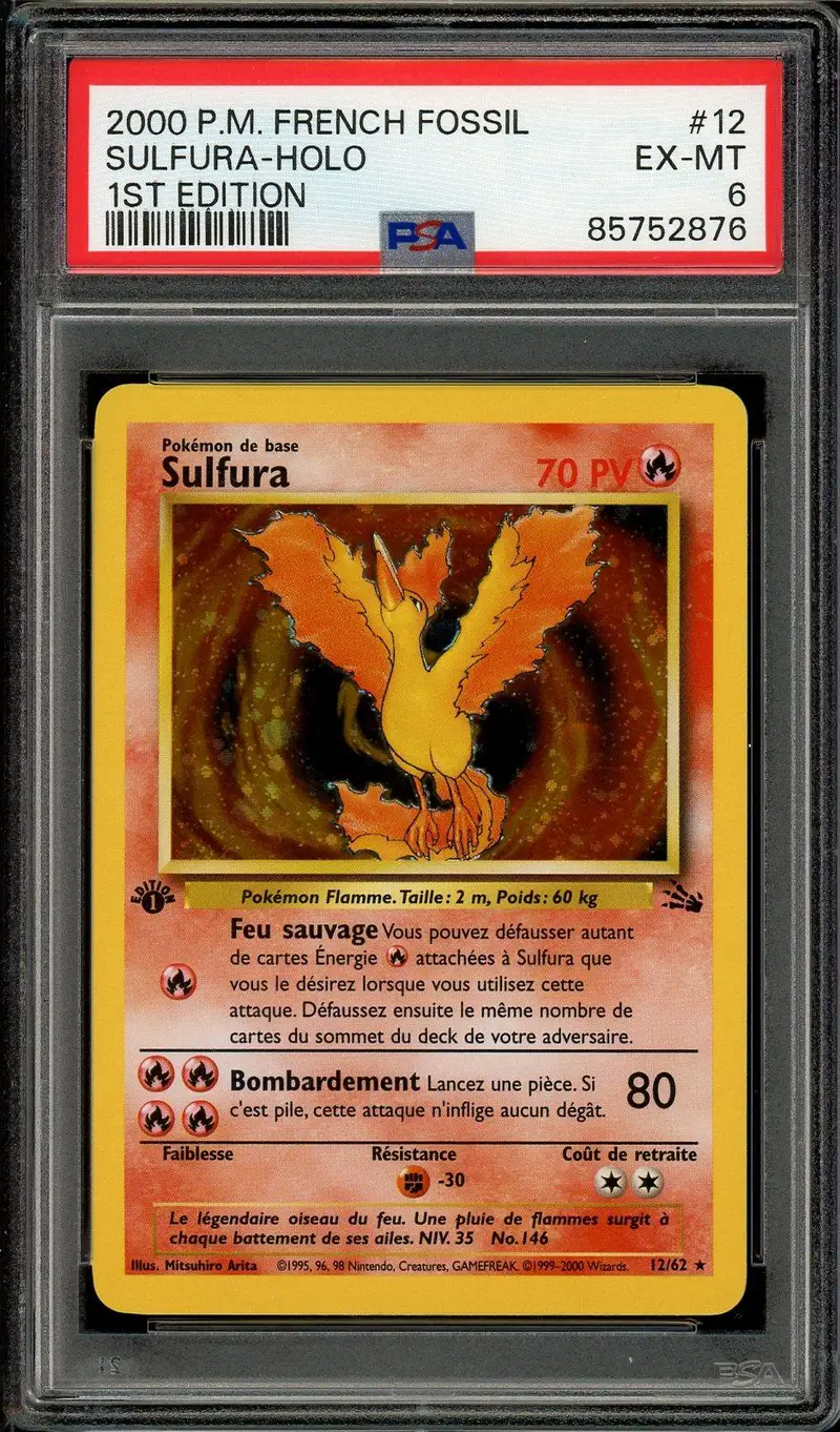 PSA 6 Sulfura Holo