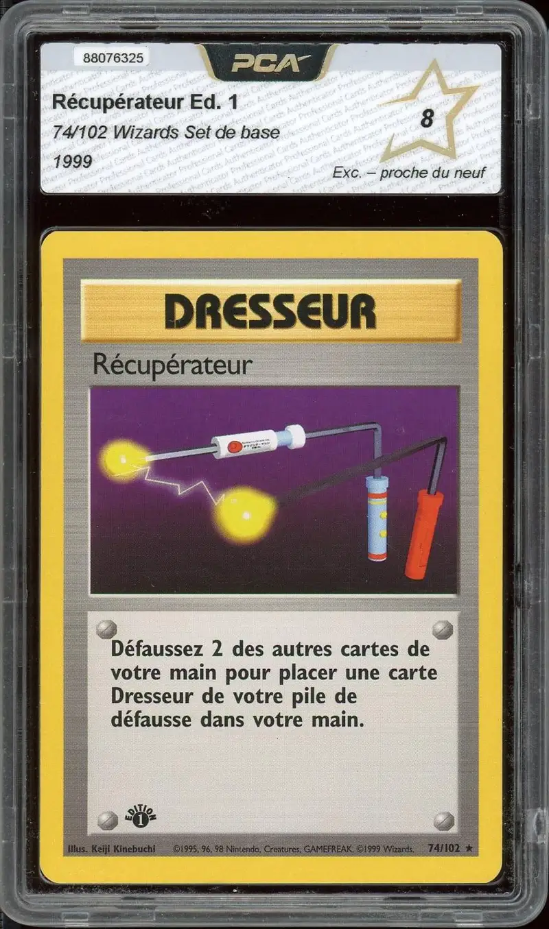 PCA 8 Récupérateur
