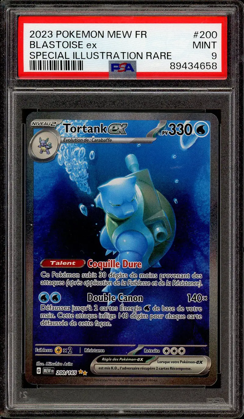 PSA 9 Tortank Ex