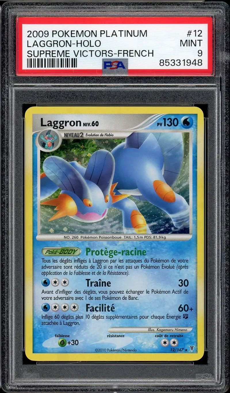 PSA 9 Laggron Holo