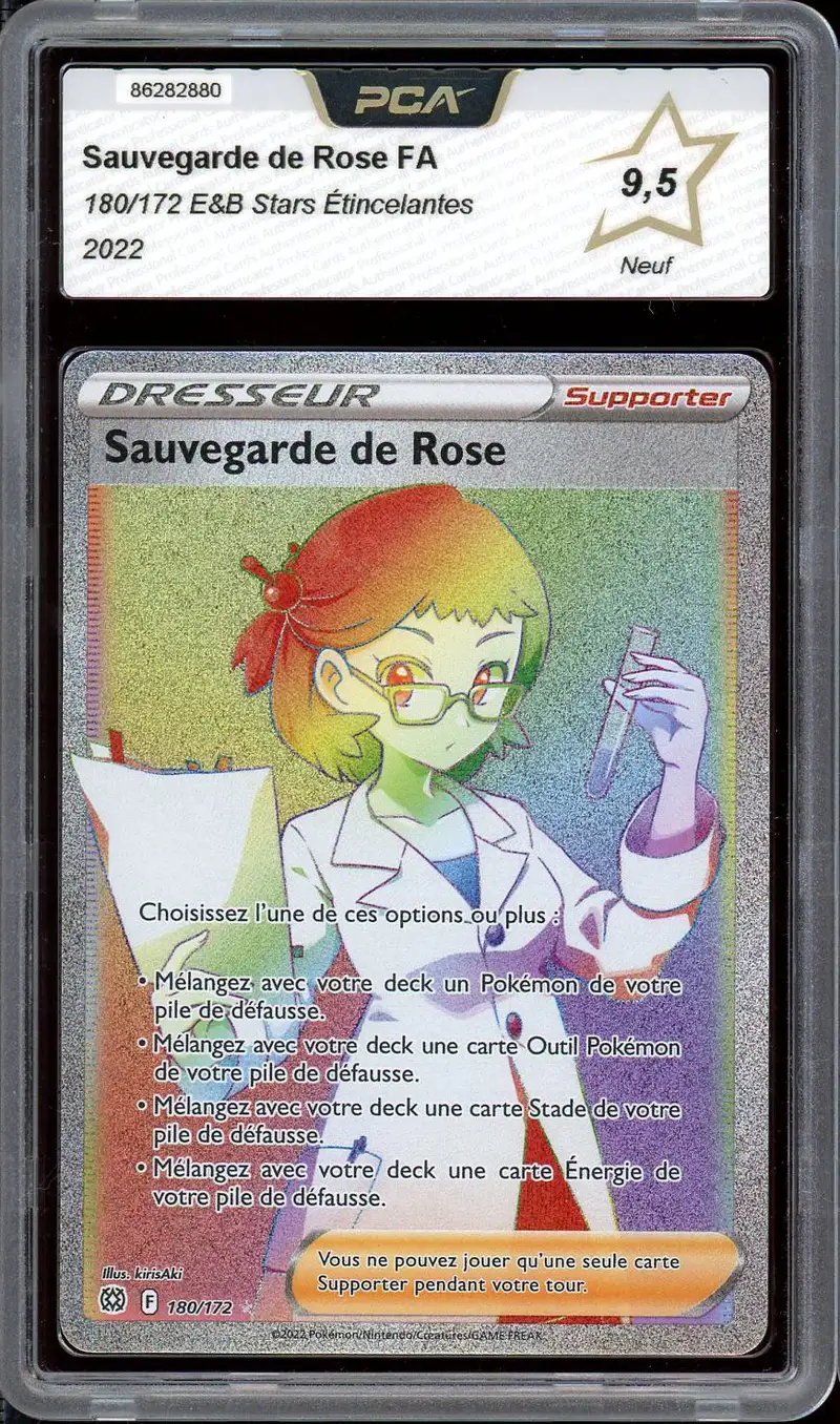 PCA 9.5 Sauvegarde de Rose Rainbow
