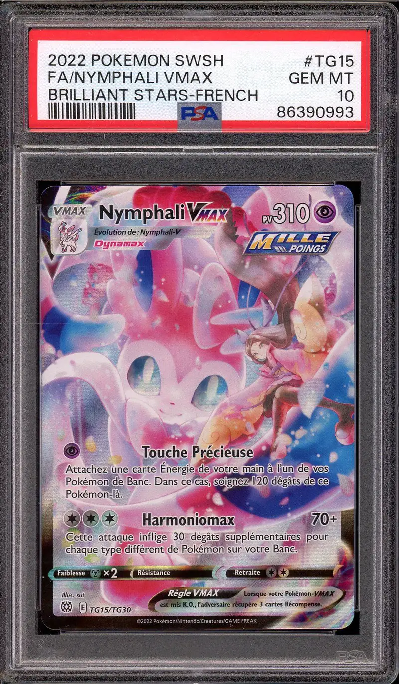 PSA 10 Nymphali VMax