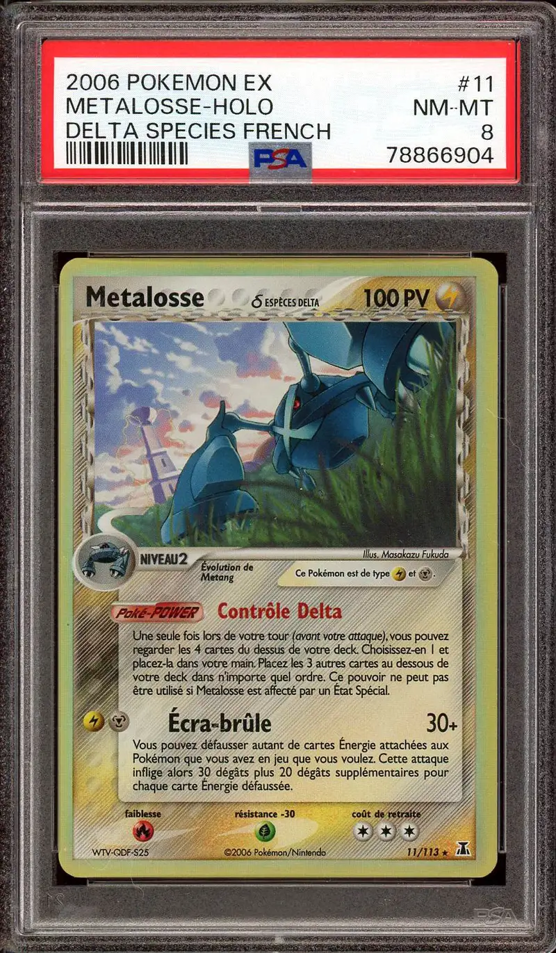 PSA 8 Metalosse Holo