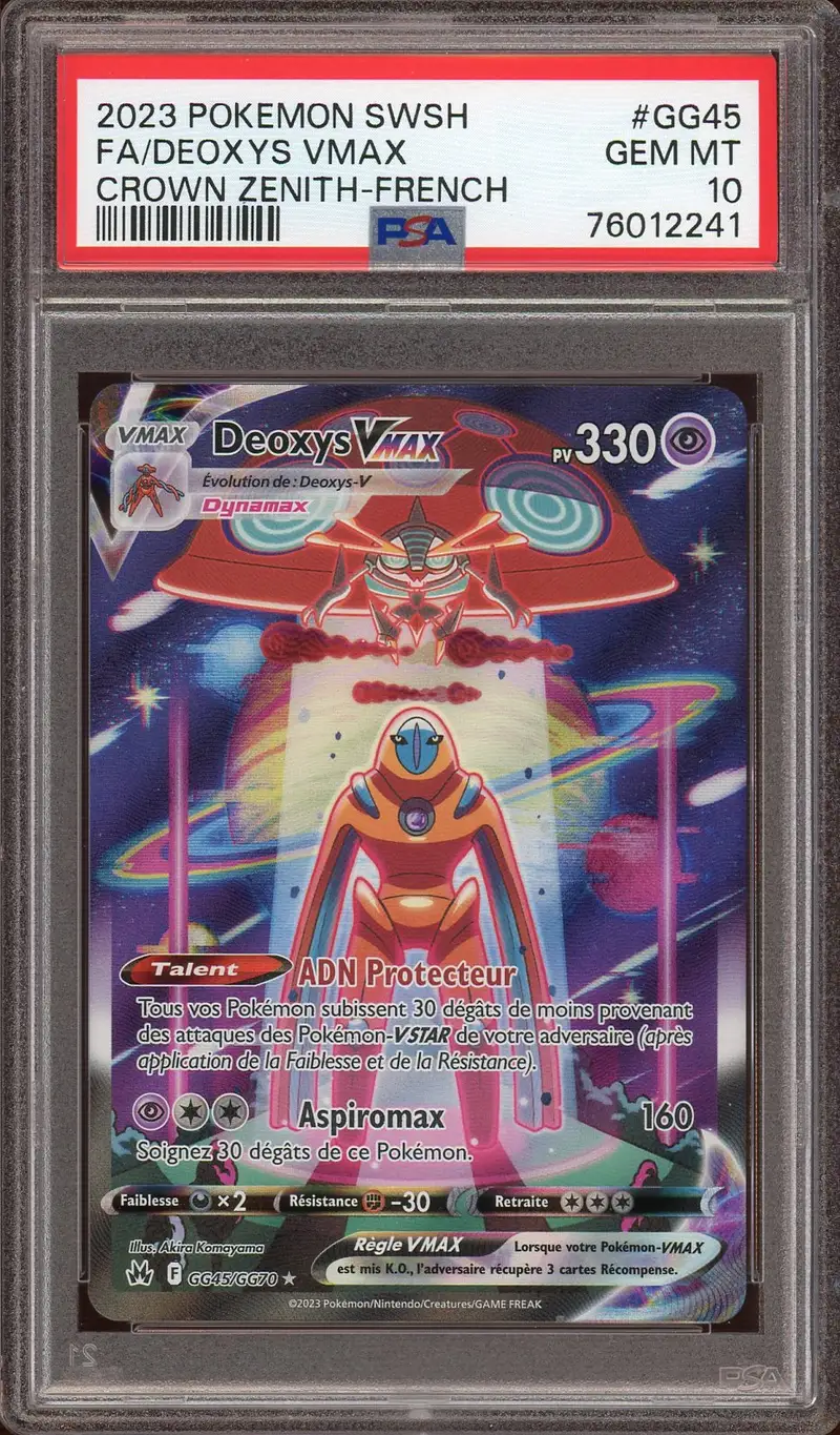 PSA 10 Deoxys VMax