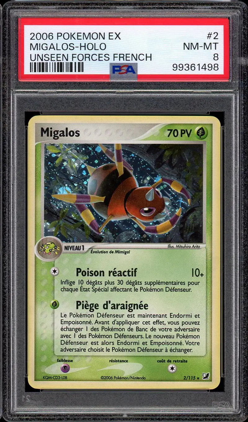 PSA 8 Migalos Holo