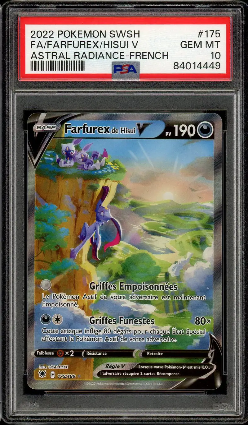 PSA 10 Farfurex de Hisui V