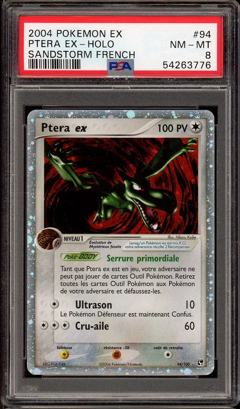 PSA 8 Ptera Ex
