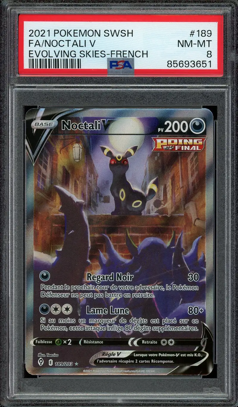 PSA 8 Noctali V