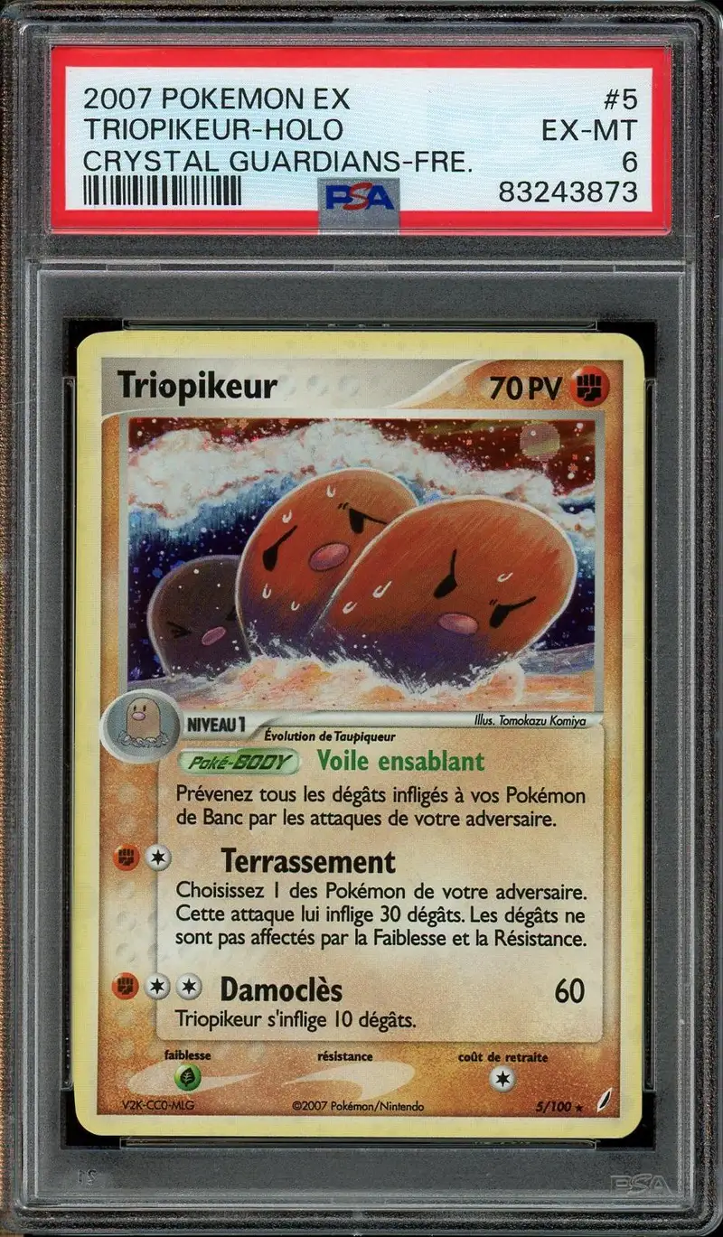 PSA 6 Triopikeur Holo