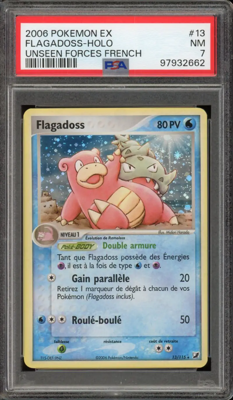 PSA 7 Flagadoss Holo