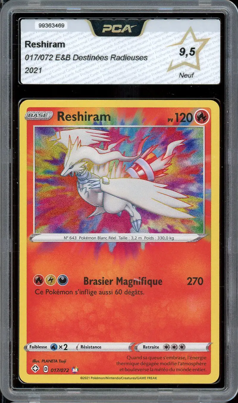 PCA 9.5 Reshiram Holo