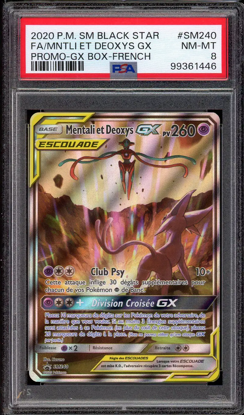 PSA 8 Mentali et Deoxys Gx