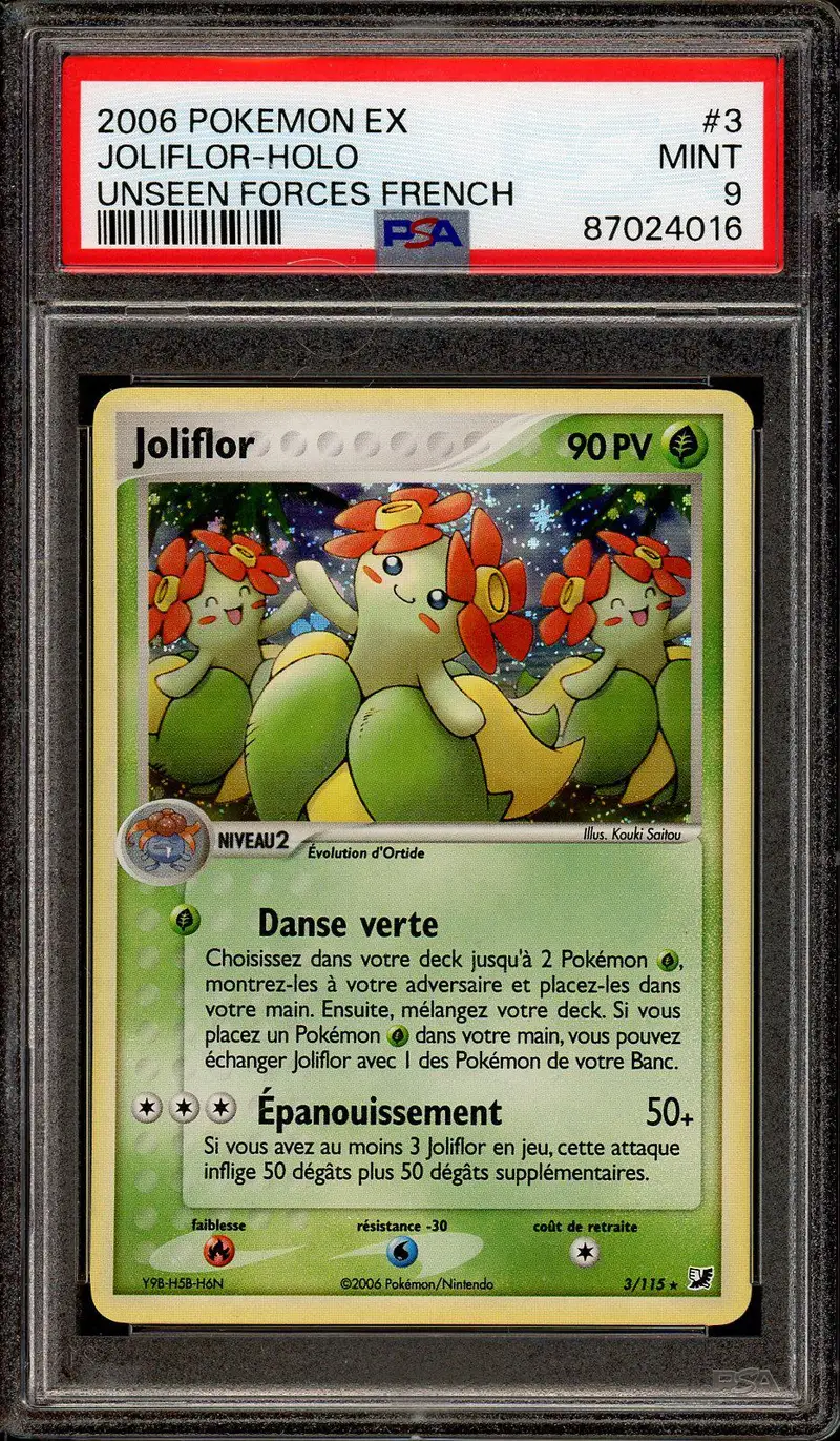 PSA 9 Joliflor Holo