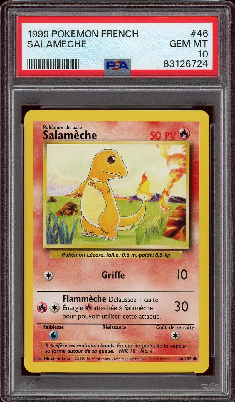 PSA 10 Salamèche
