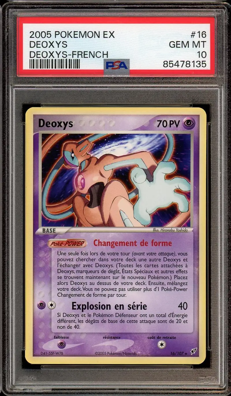 PSA 10 Deoxys