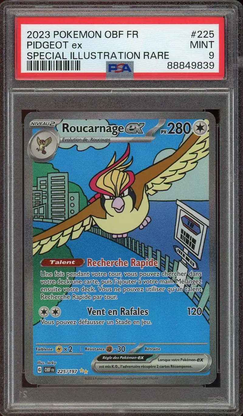 PSA 9 Roucarnage Ex