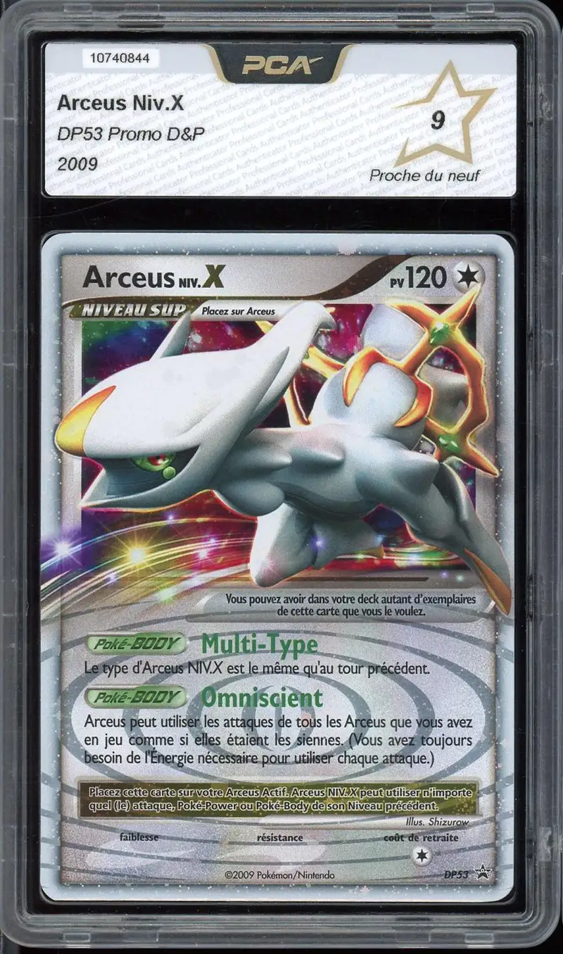 PCA 9 Arceus Niv. X