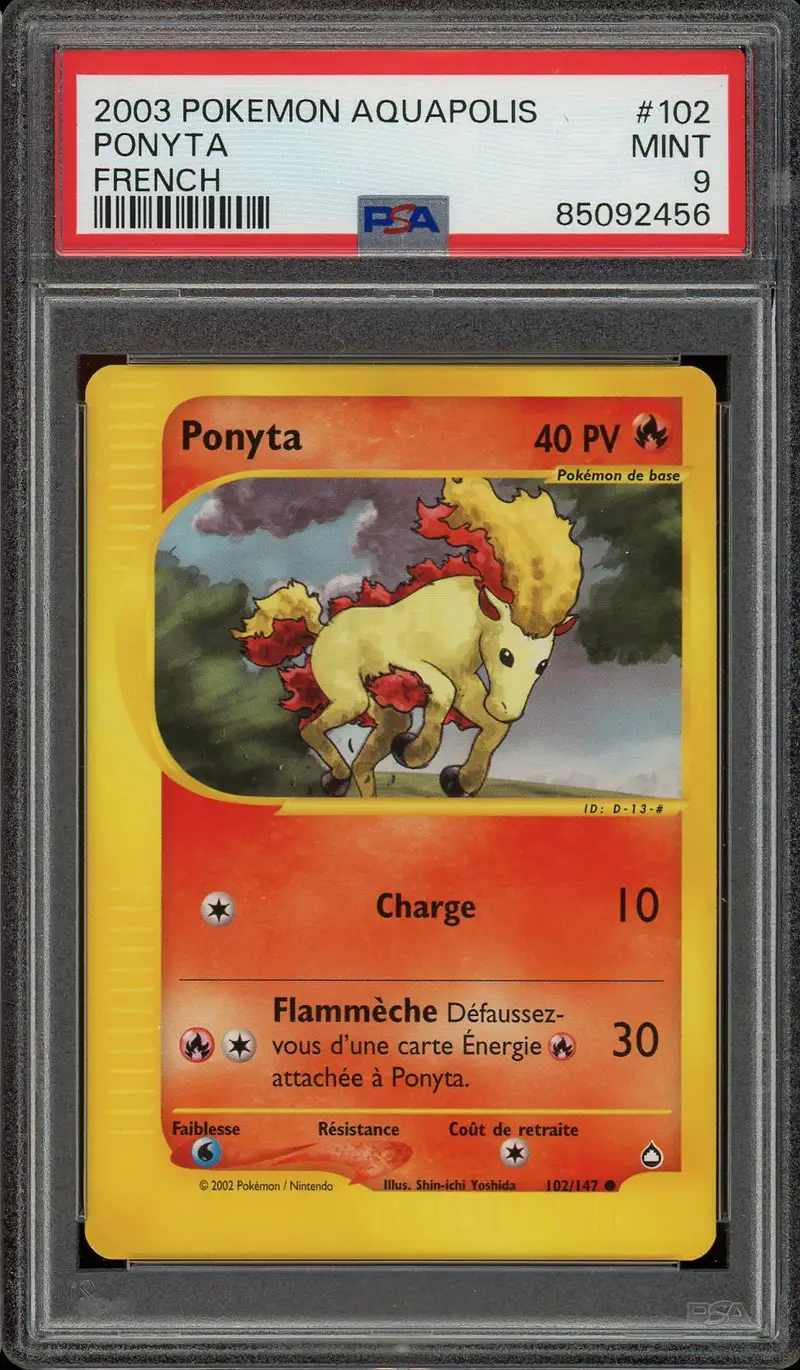 PSA 9 Ponyta