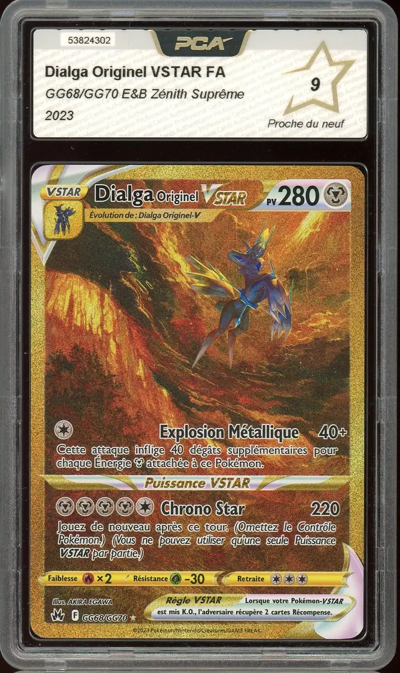 PCA 9 Dialga Originel VStar Gold