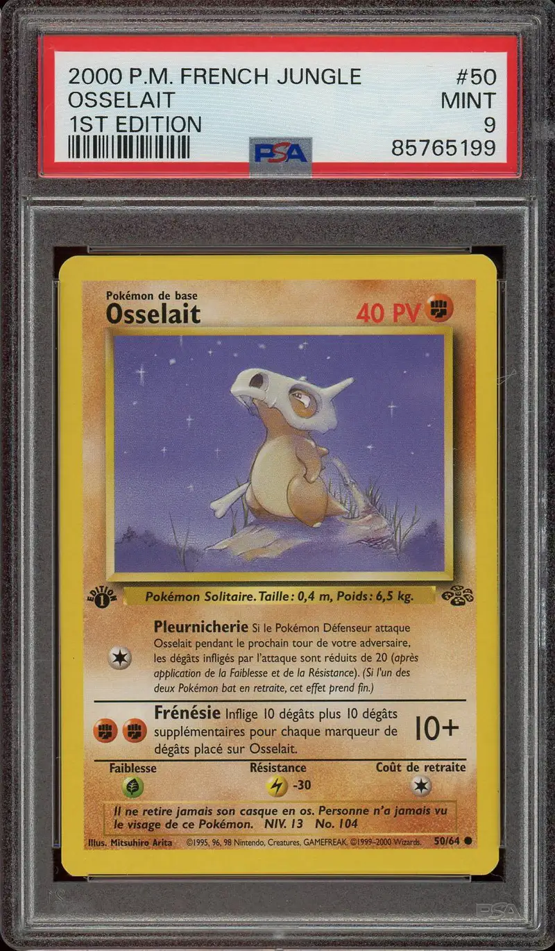 PSA 9 Osselait