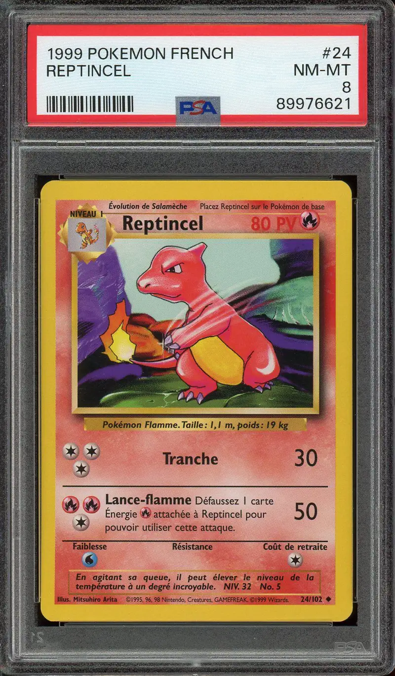 PSA 8 Reptincel