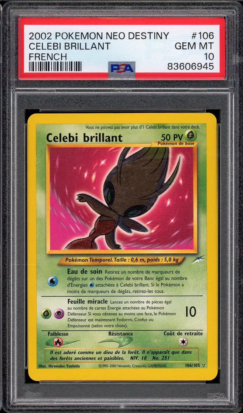 PSA 10 Celebi Brillant