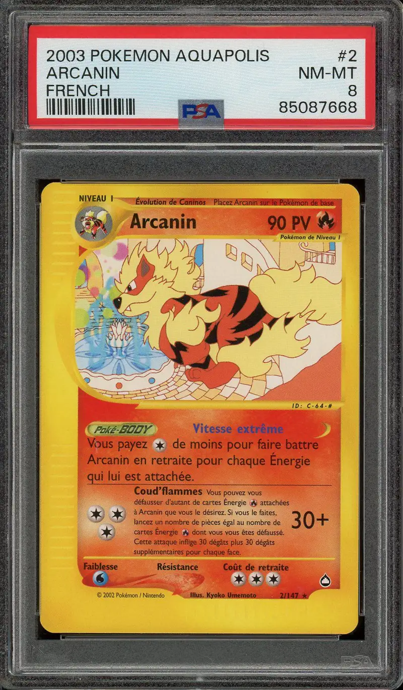PSA 8 Arcanin