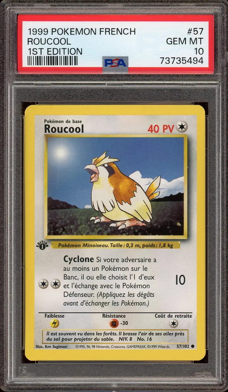 PSA 10 Roucool
