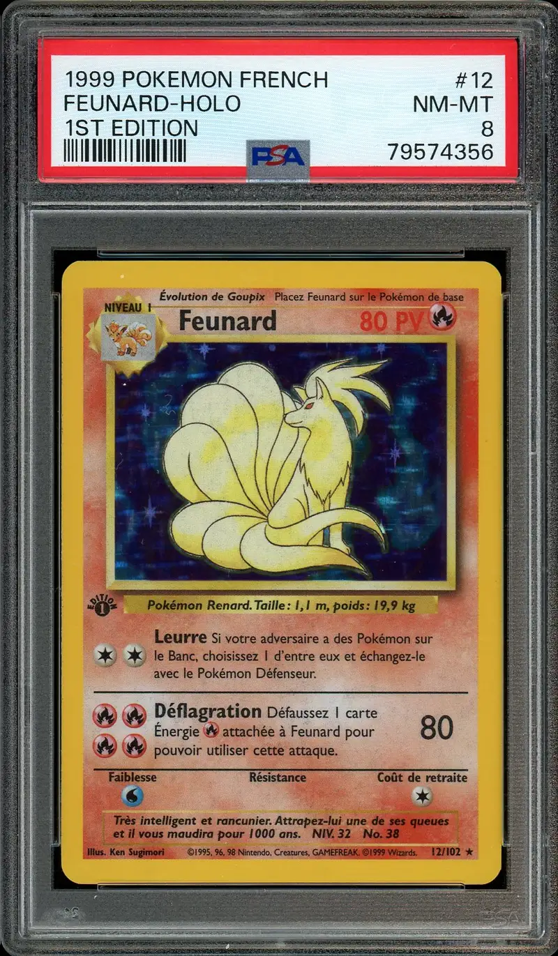 PSA 8 Feunard Holo