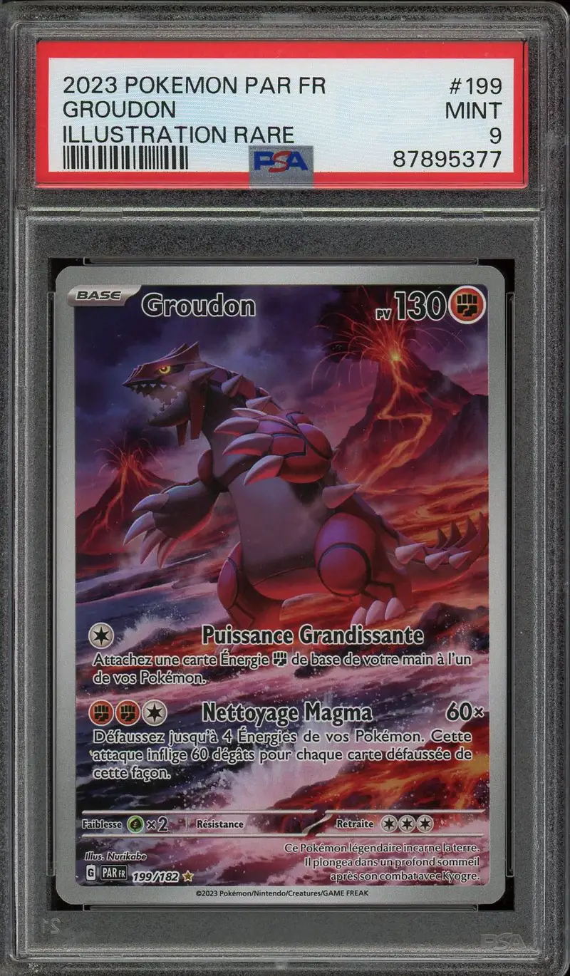 PSA 9 Groudon