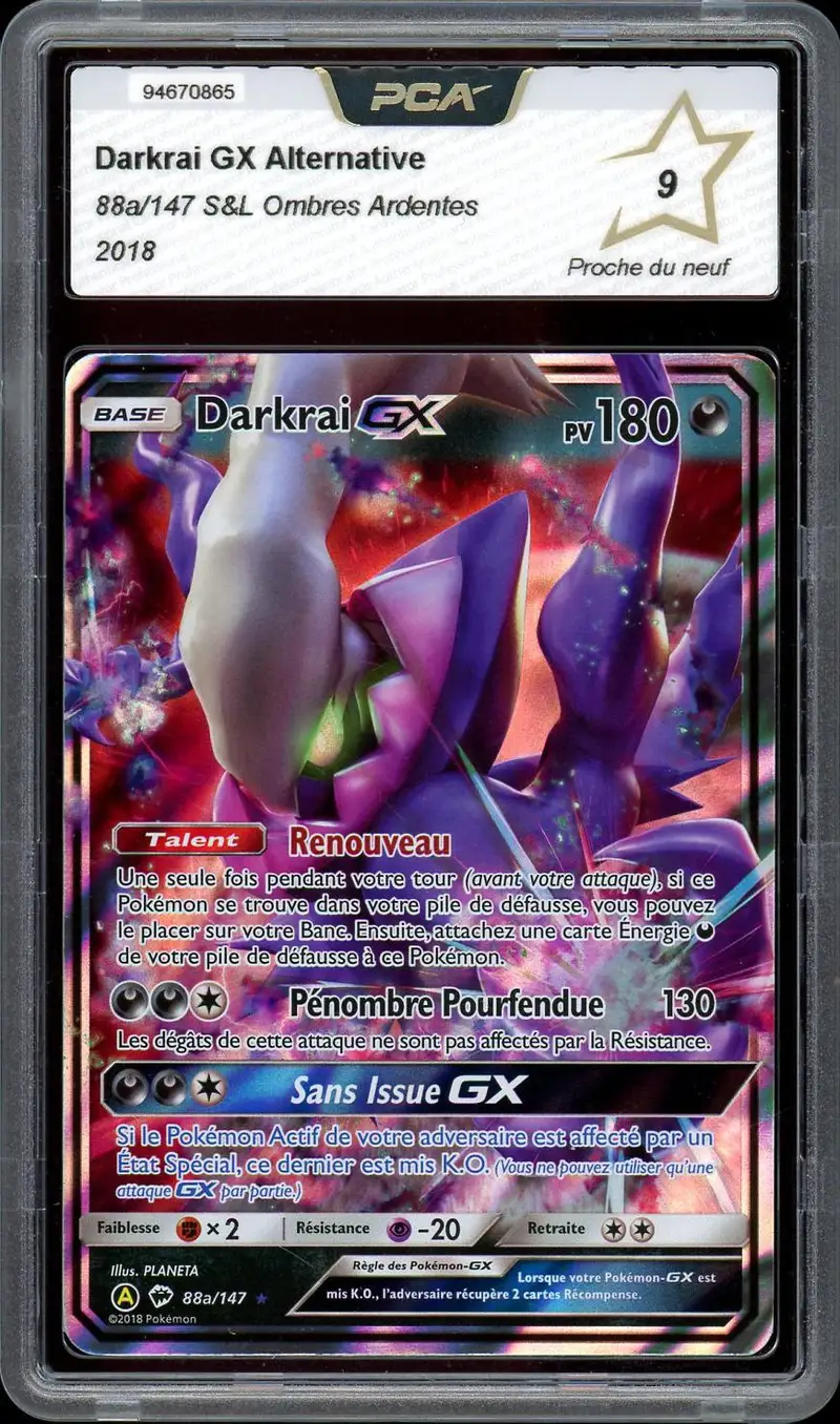 PCA 9 Darkrai Gx