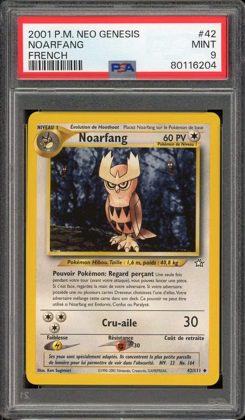 PSA 9 Noarfang