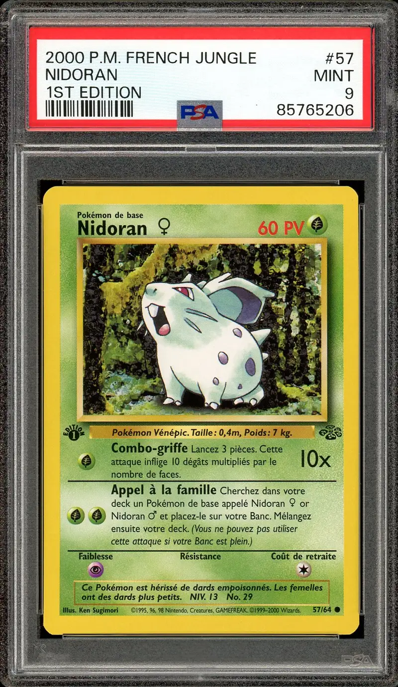 PSA 9 Nidoran