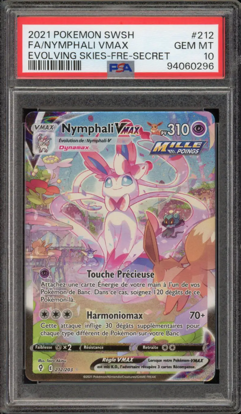 PSA 10 Nymphali VMax