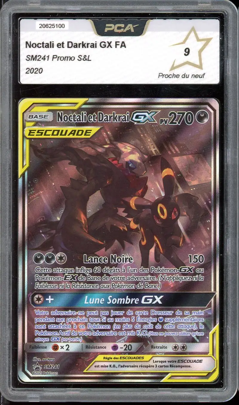 PCA 9 Noctali et Darkrai Gx