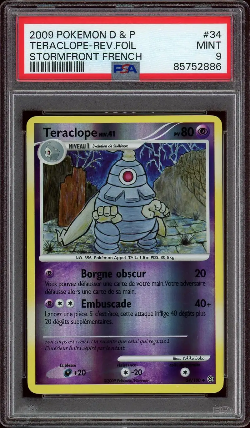 PSA 9 Téraclope Reverse
